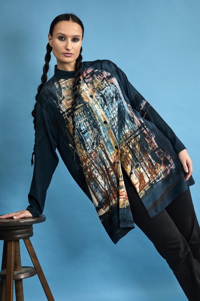 indian shirt carole waller